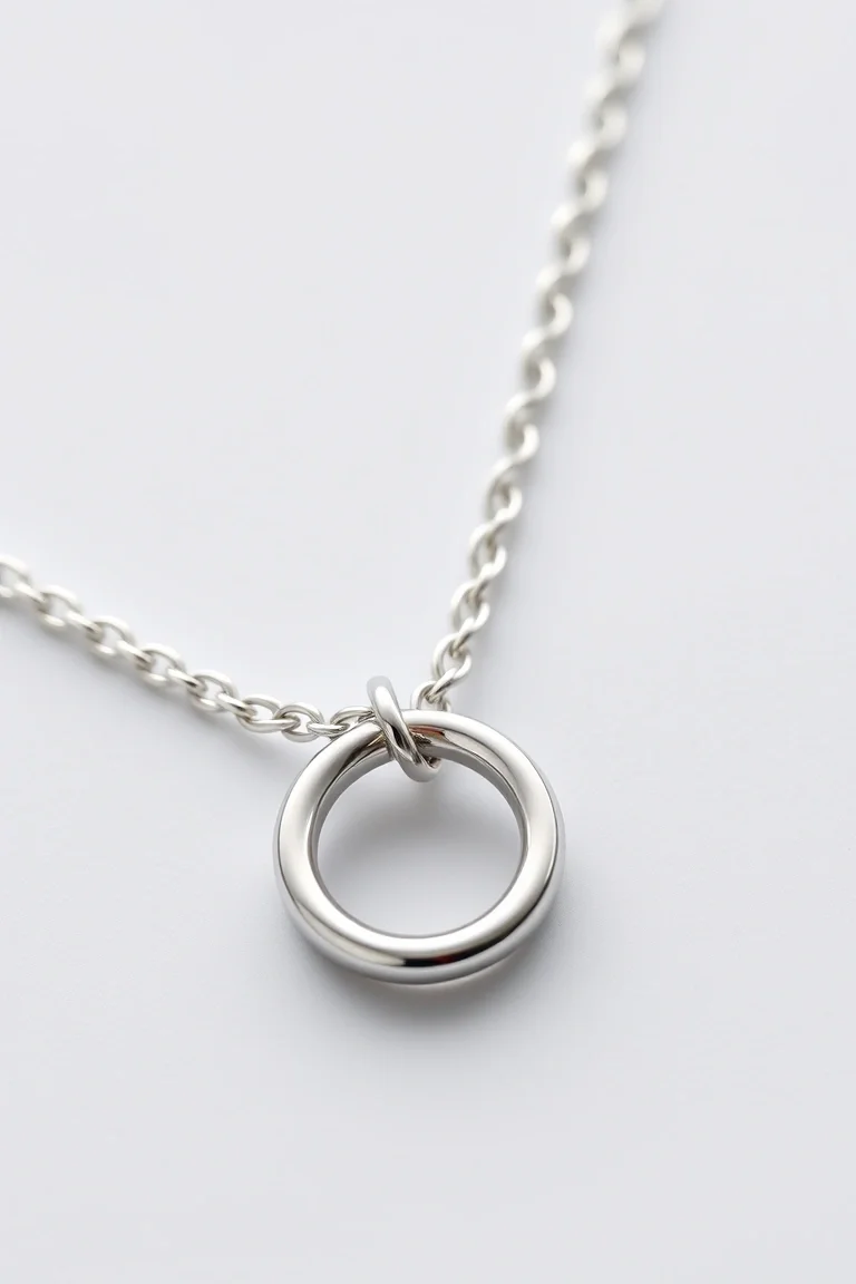 Sterling Silver Figaro Chain 18 In.