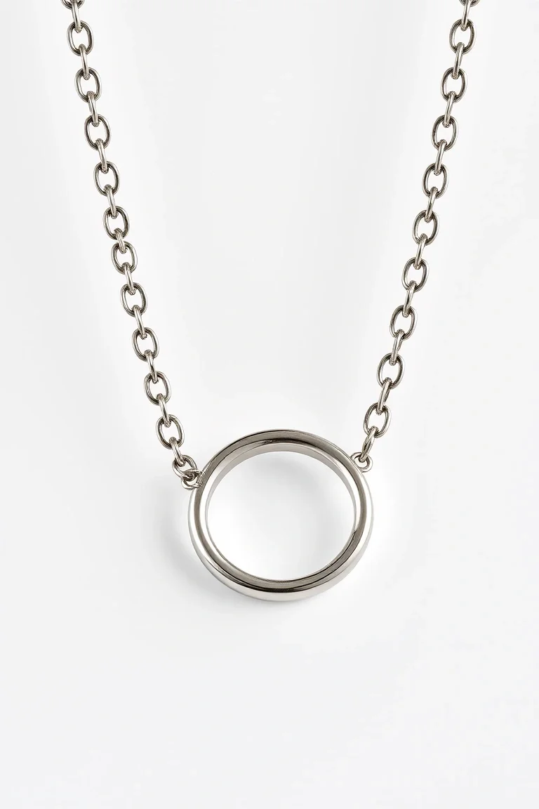 Sterling Silver Figaro Chain 20 In.