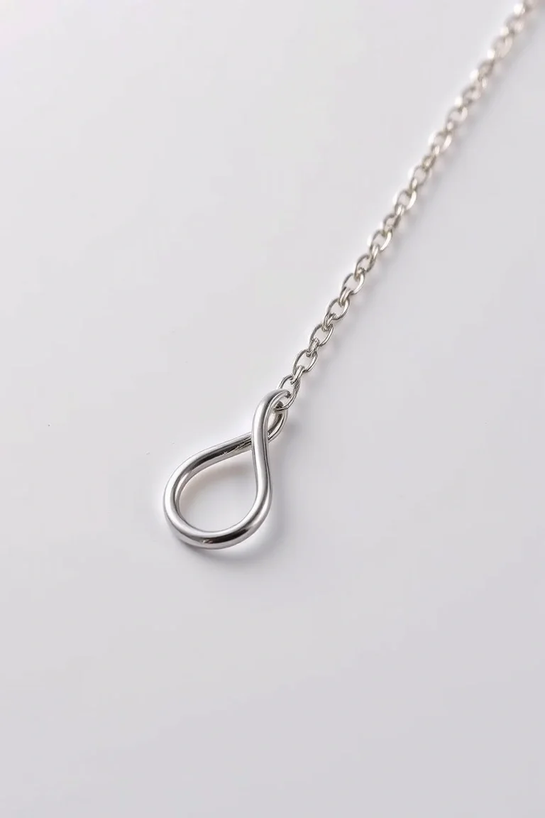 Sterling Silver Figaro Chain 20 In.
