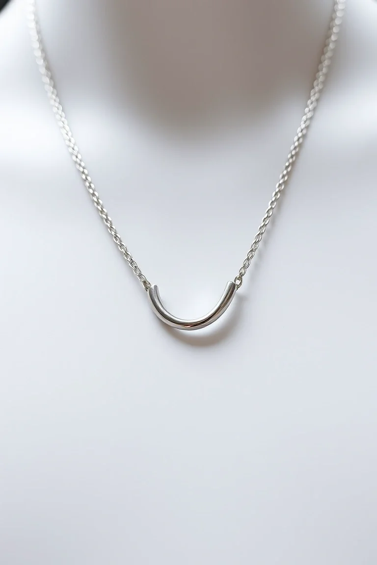 Sterling Silver Figaro Chain 20 In.