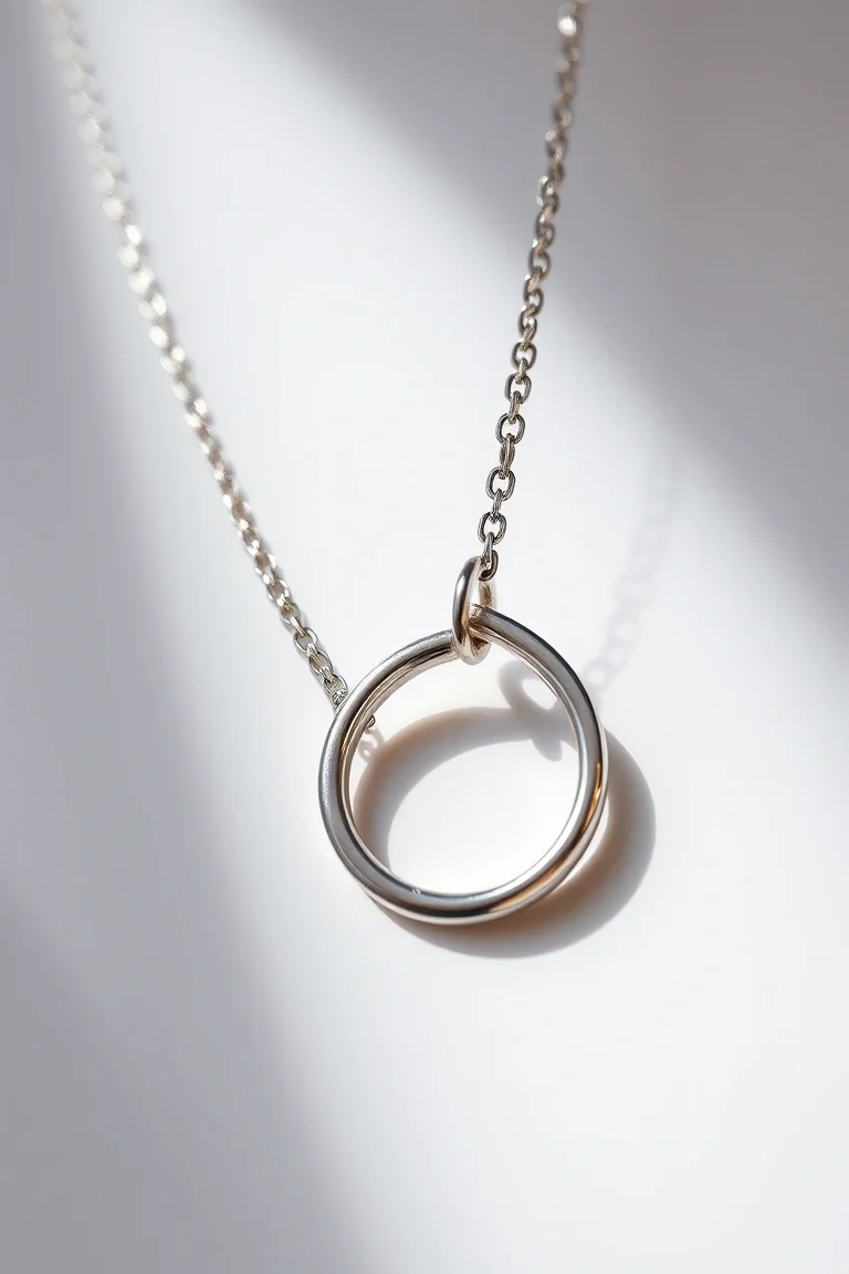 Sterling Silver Figaro Chain 20 In.