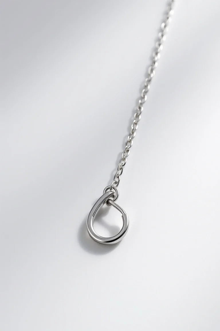 Sterling Silver Figaro Chain 22 In.