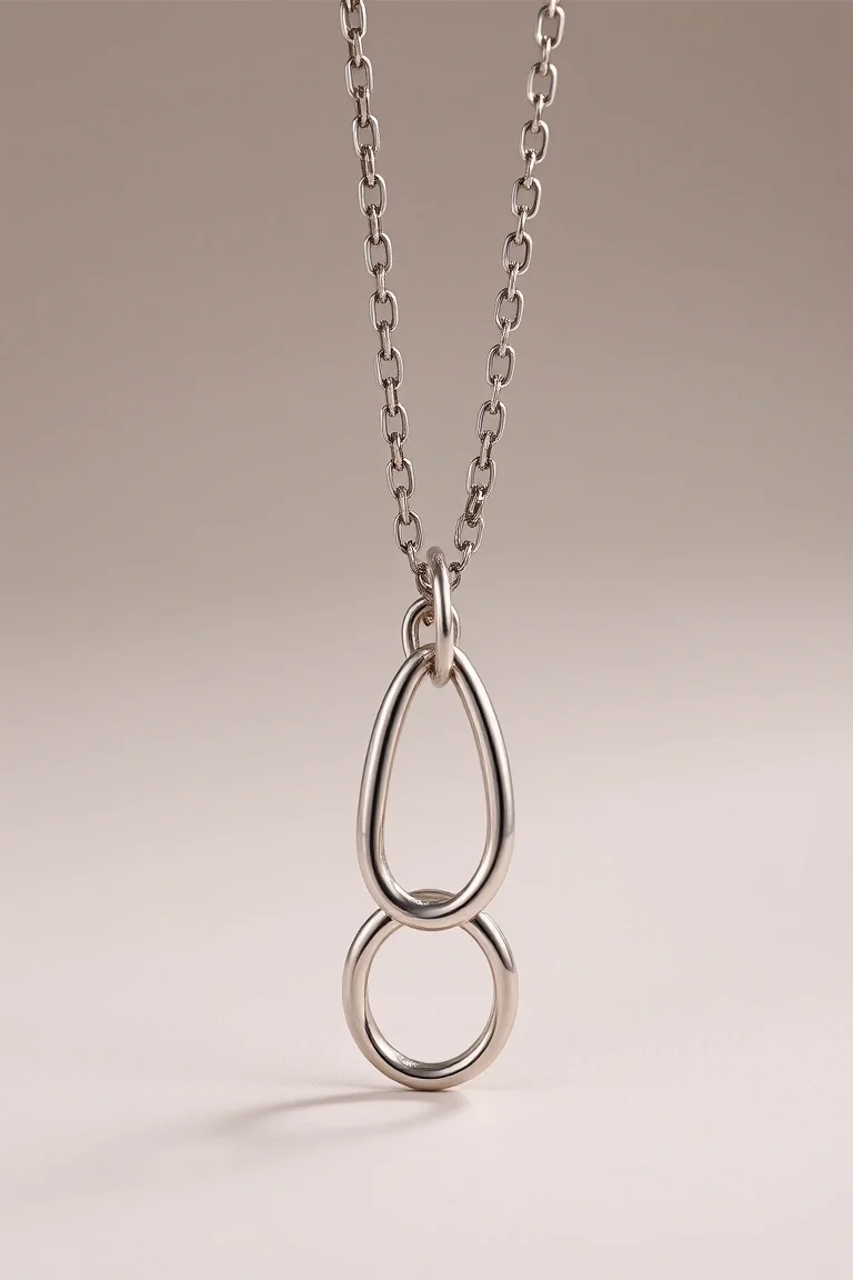Sterling Silver Figaro Chain 22 In.
