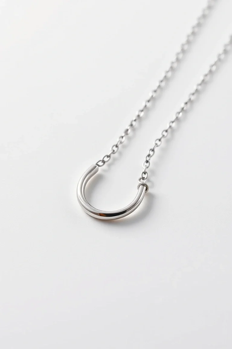 Sterling Silver Figaro Chain 22 In.
