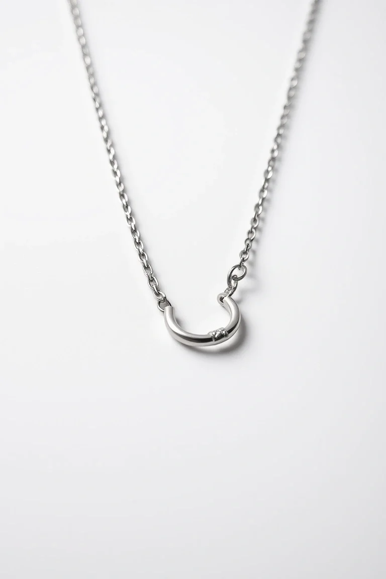 Sterling Silver Figaro Chain 24 In.