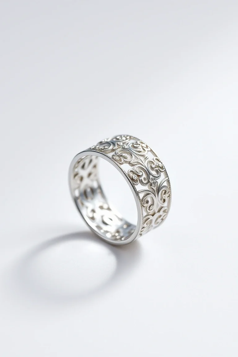 Sterling Silver Filigree Ring