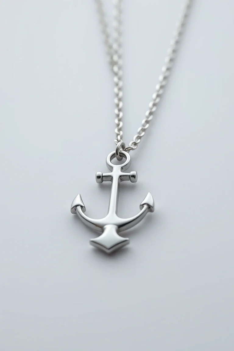 Sterling Silver Flat Anchor Chain 18 In.