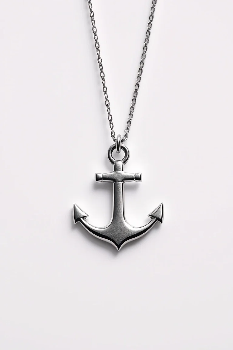 Sterling Silver Flat Anchor Chain 20 In.