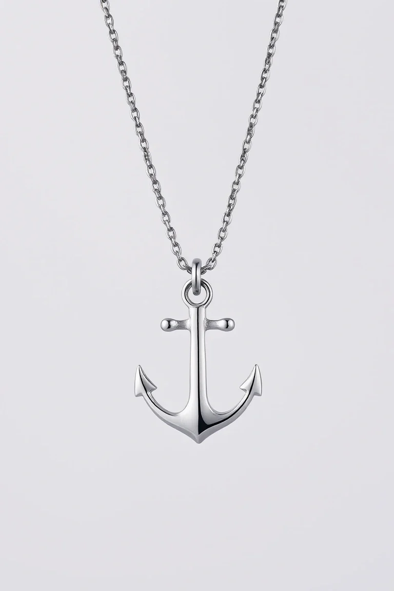 Sterling Silver Flat Anchor Chain 24 In.