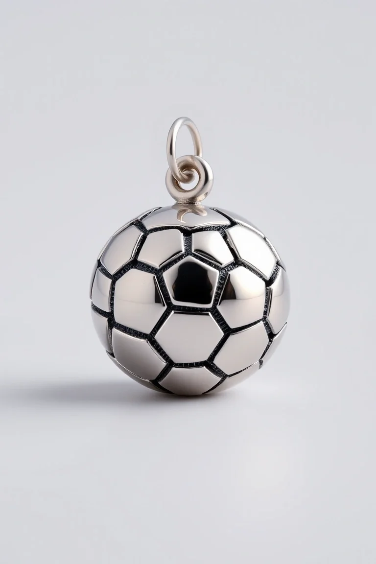 Sterling Silver Football