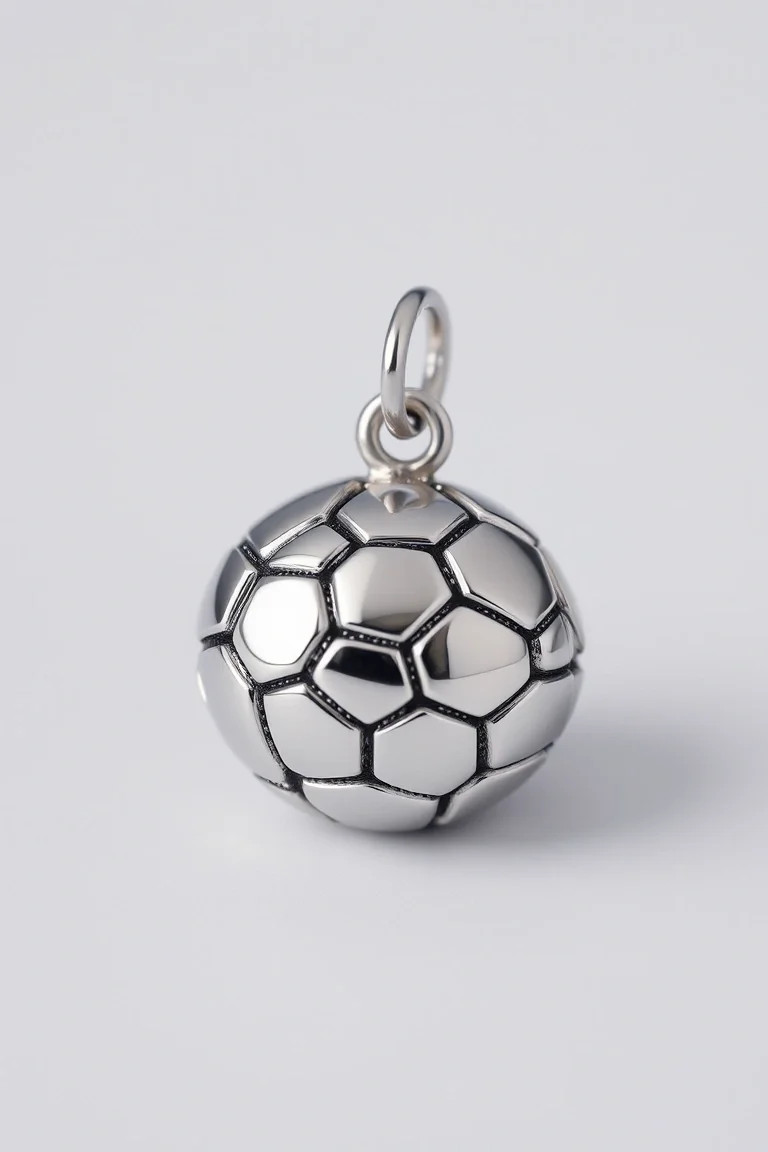 Sterling Silver Football