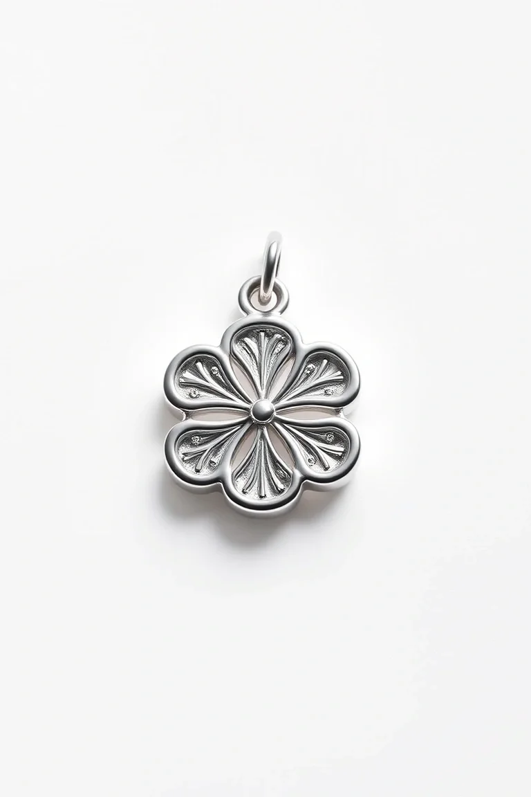 Sterling Silver Four Leaf Clover
