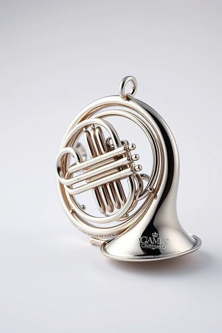 Sterling Silver French Horn