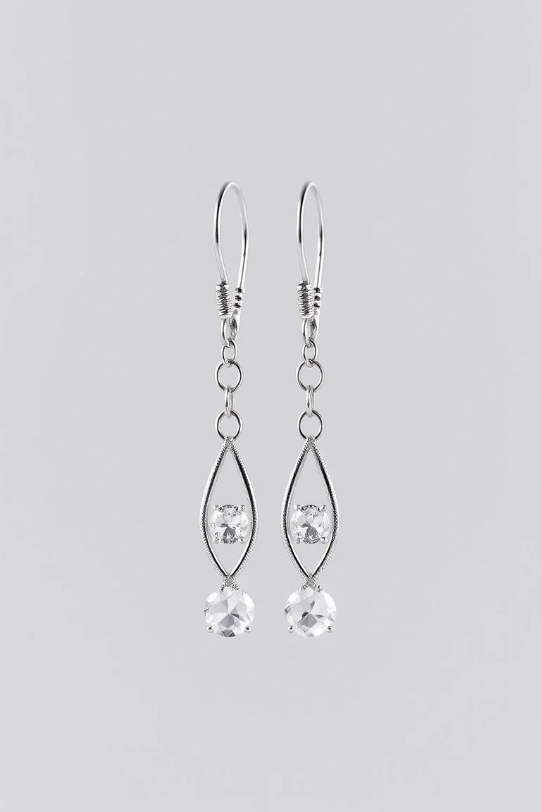 Sterling Silver French Wire Earrings