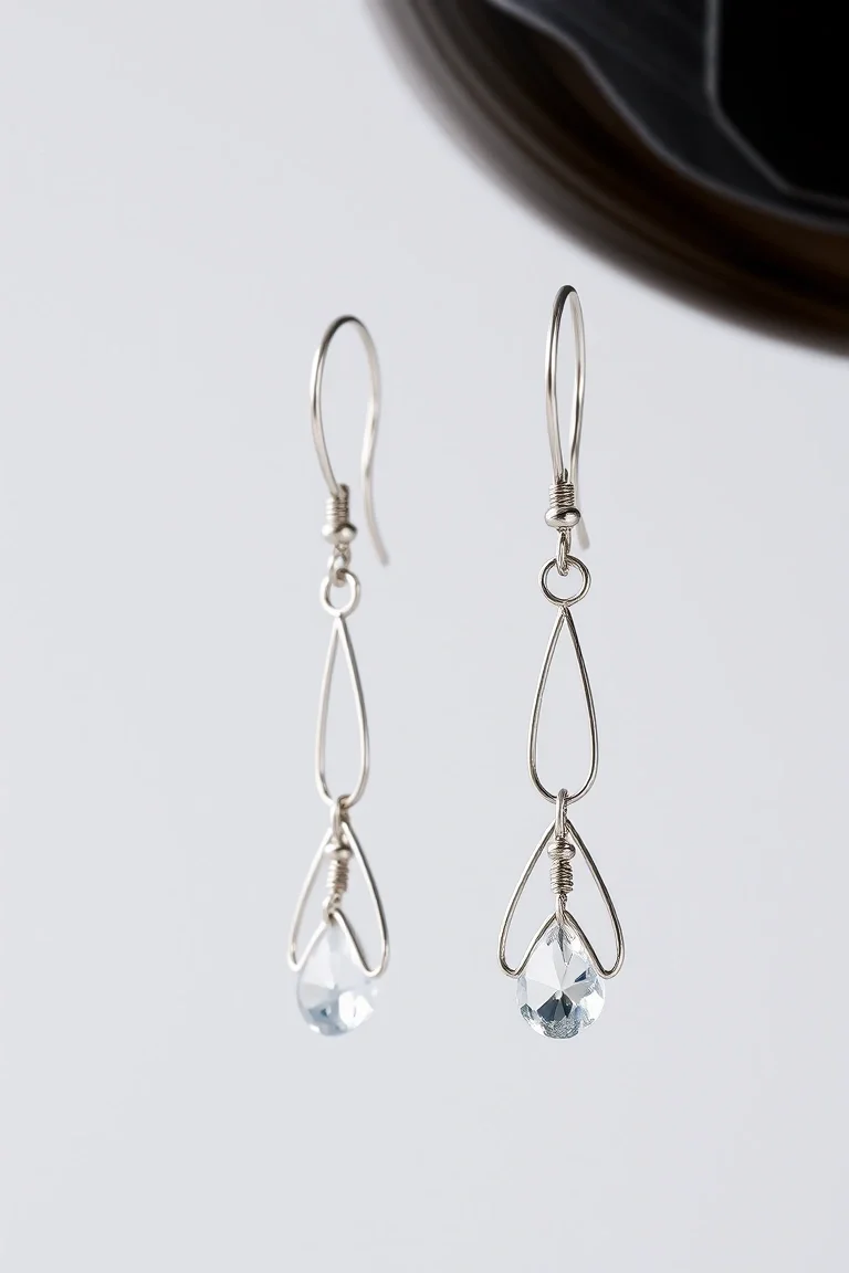 Sterling Silver French Wire Earrings
