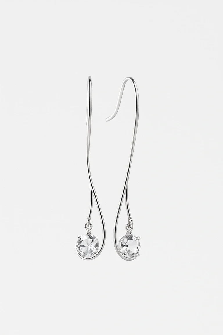 Sterling Silver French Wire Earrings