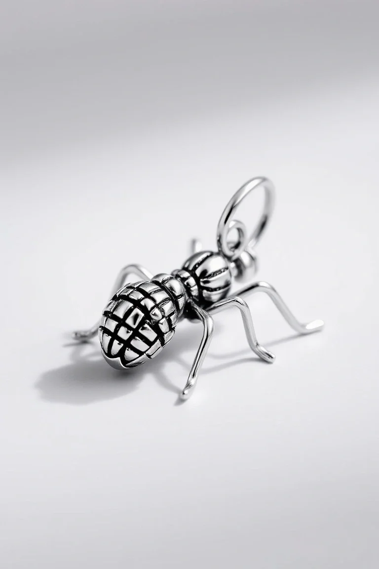 Sterling Silver German Shepard Ant
