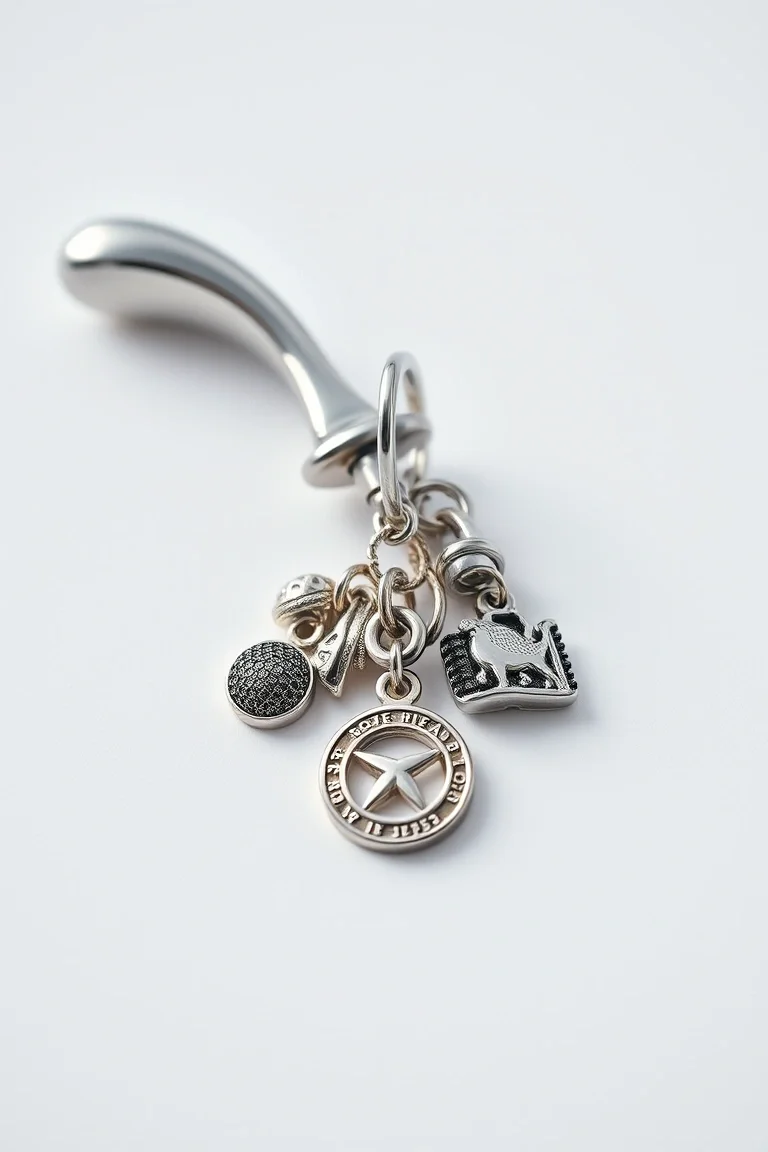 Sterling Silver Golf Bag