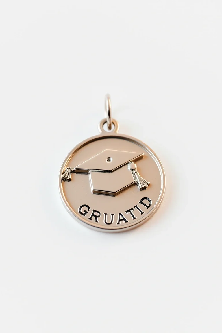 Sterling Silver Graduation Disc