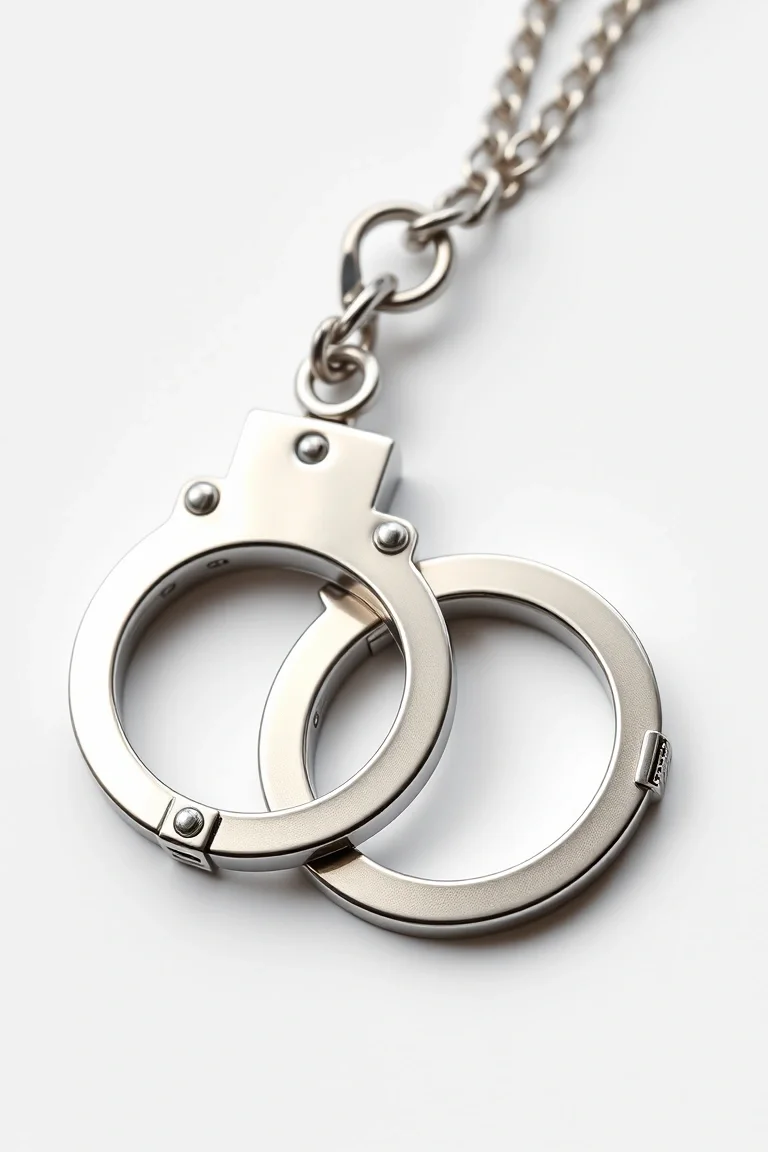 Sterling Silver Handcuffs