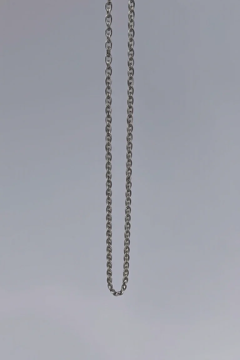 Sterling Silver Herringbone Chain 20 In.