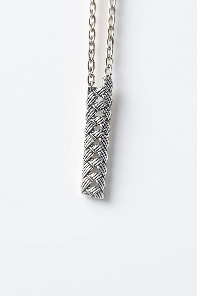 Sterling Silver Herringbone Chain 7 In.