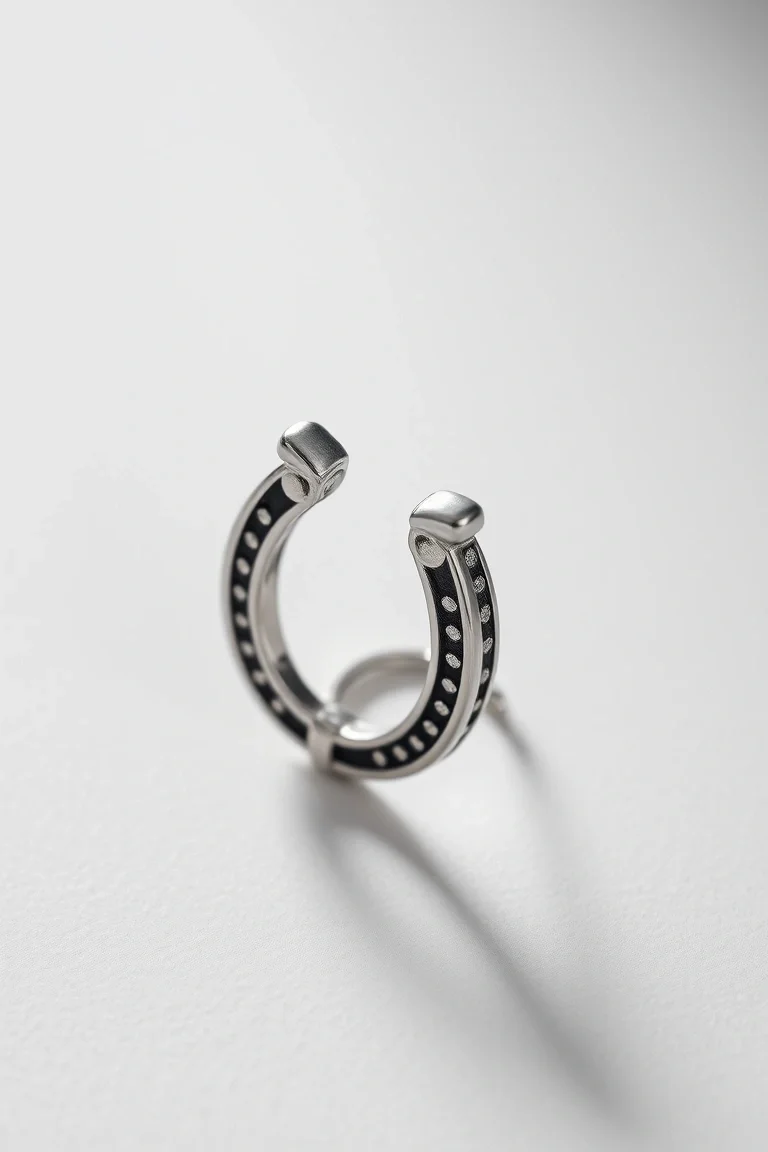 Sterling Silver Horseshoe Ring