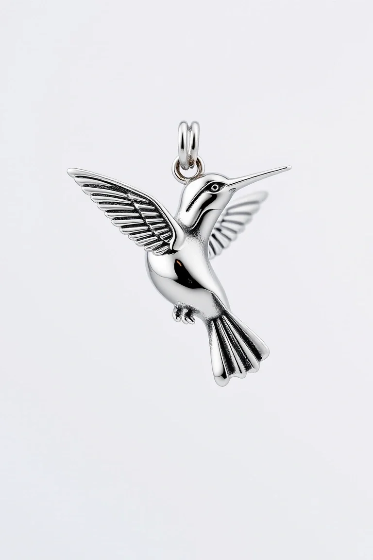 Sterling Silver Hummingbird