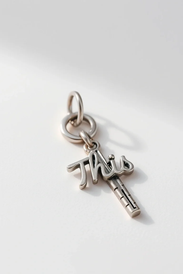 Sterling Silver Key