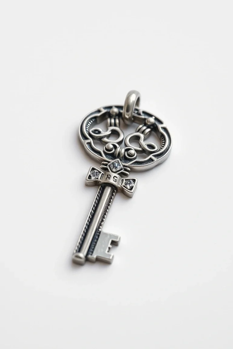 Sterling Silver Key