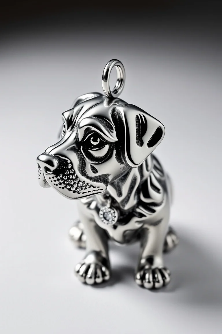 Sterling Silver Labrador