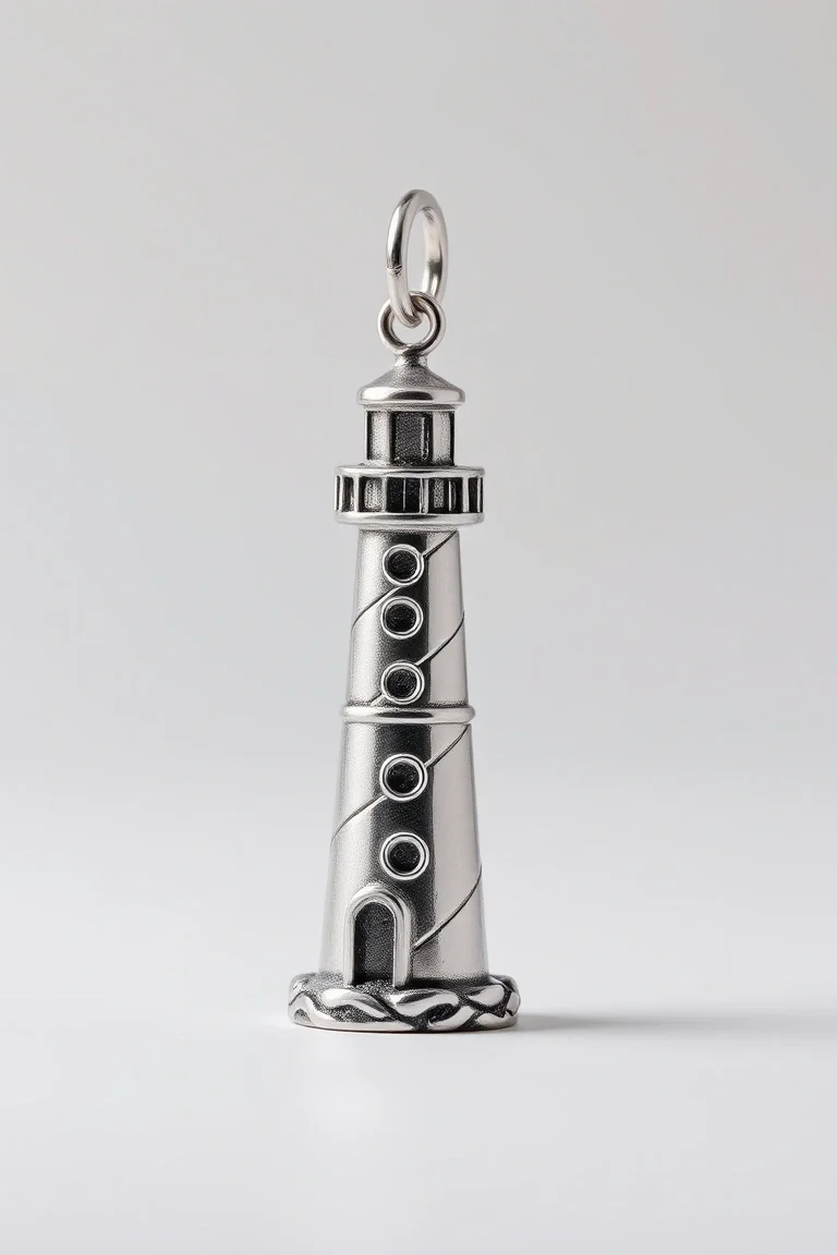 Sterling Silver Lighthouse