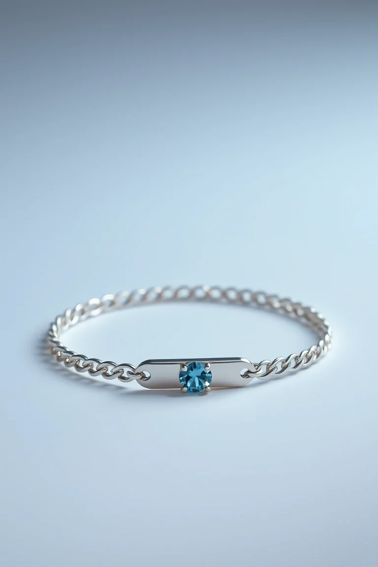 Sterling Silver Link ID Bracelets