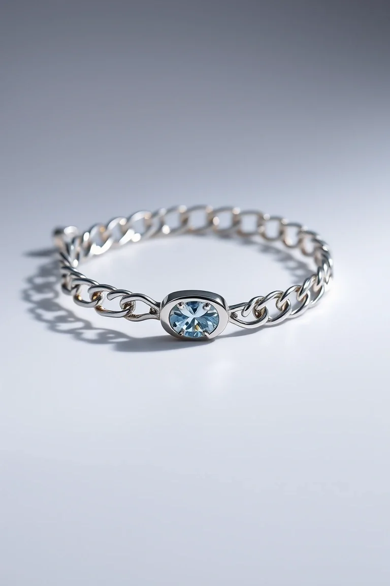 Sterling Silver Link ID Bracelets