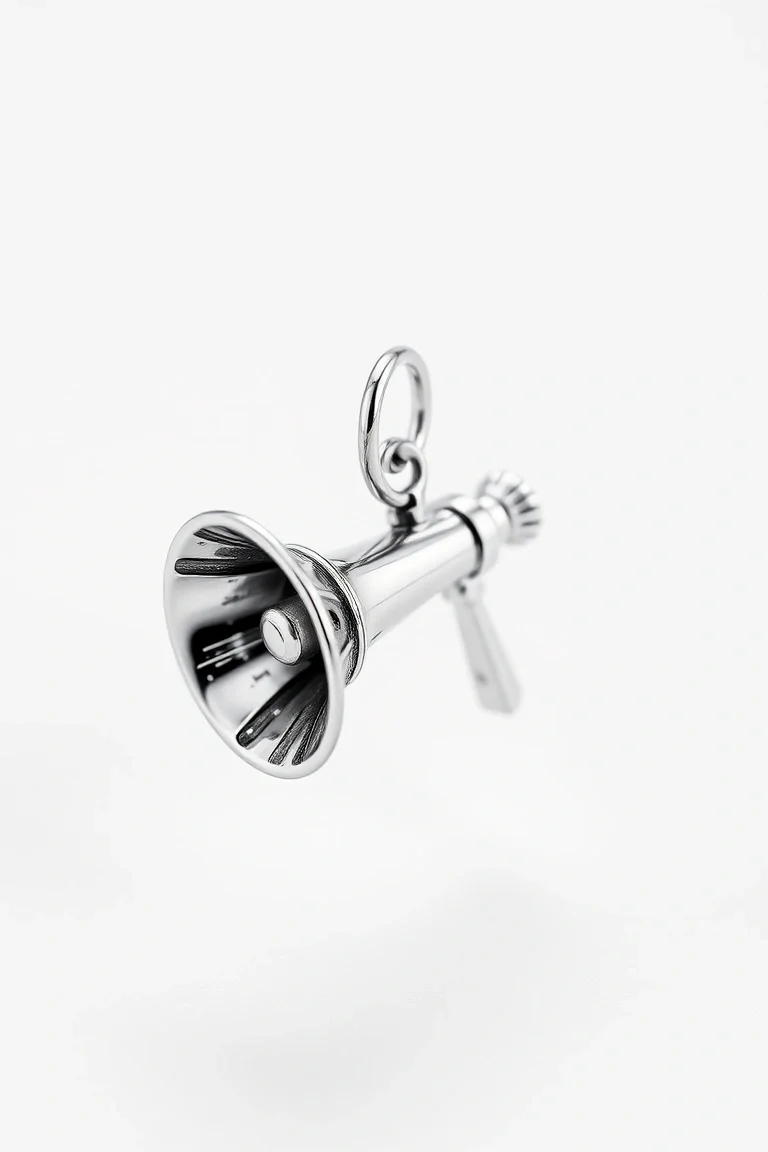 Sterling Silver Megaphone
