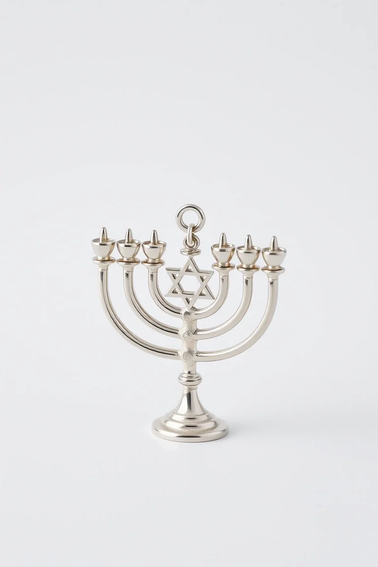 Sterling Silver Menorah