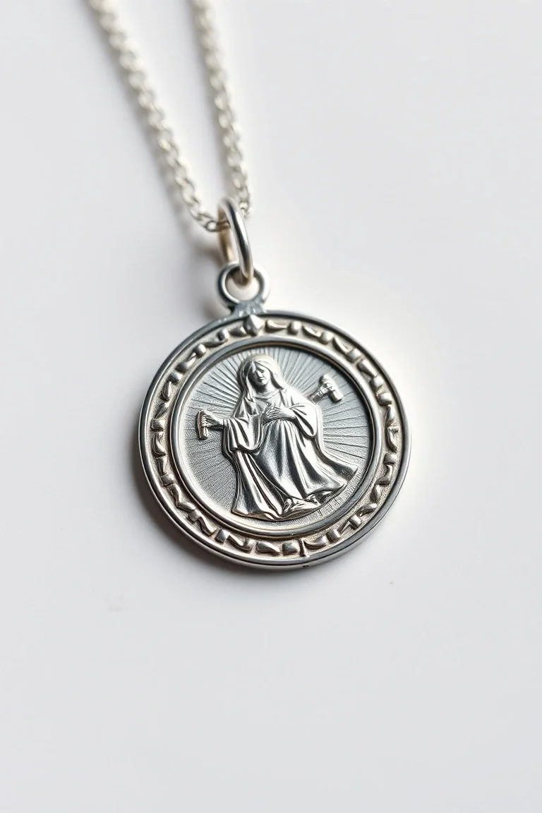 Sterling Silver Miraculous Medal