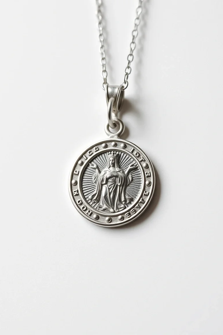 Sterling Silver Miraculous Medal