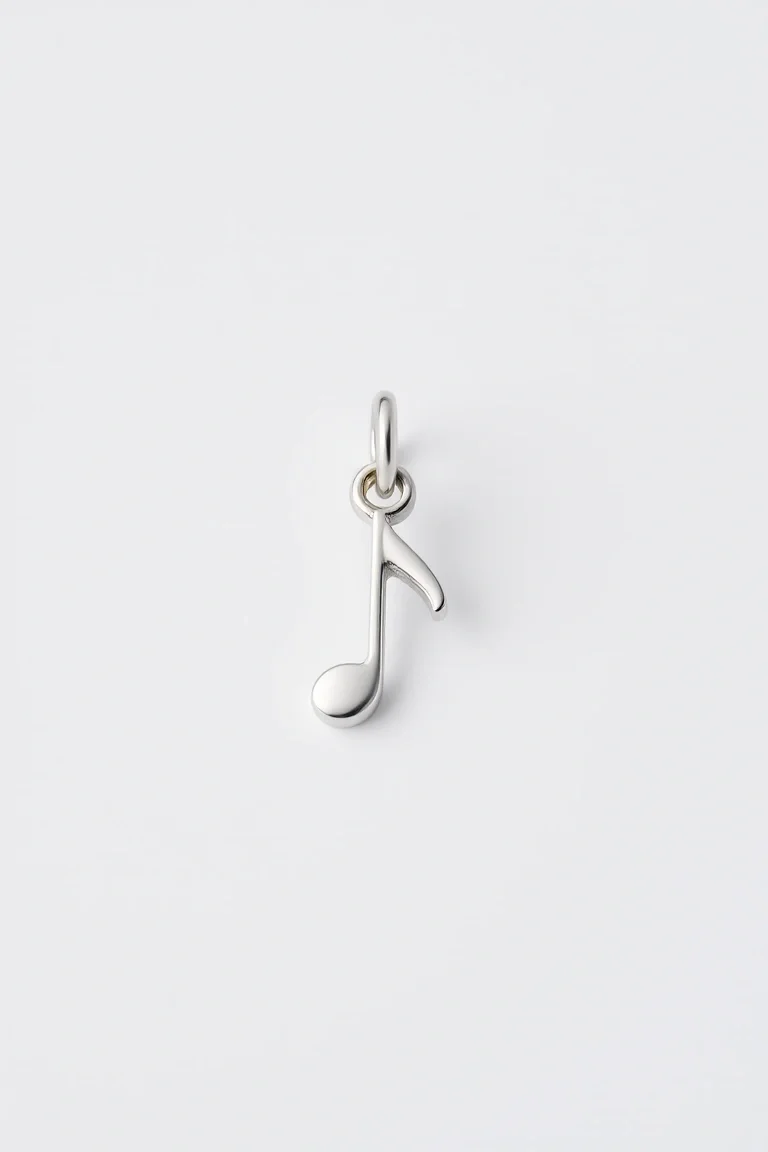 Sterling Silver Music Notes