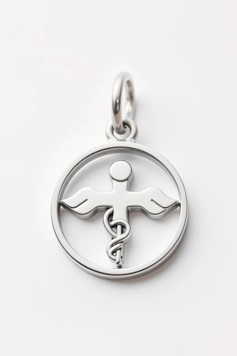 Sterling Silver Nurse Symbol