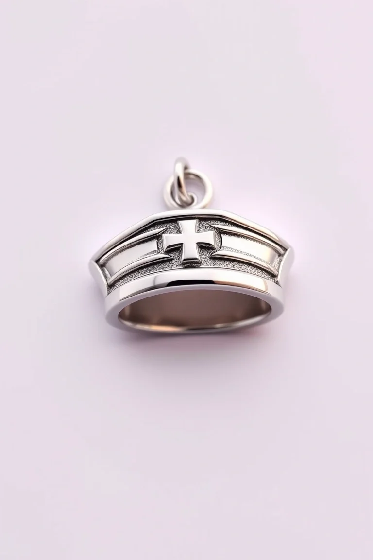 Sterling Silver Nurses Cap