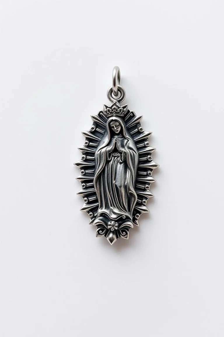 Sterling Silver Our Lady Of Guadalupe