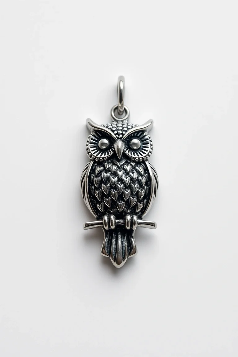 Sterling Silver Owl