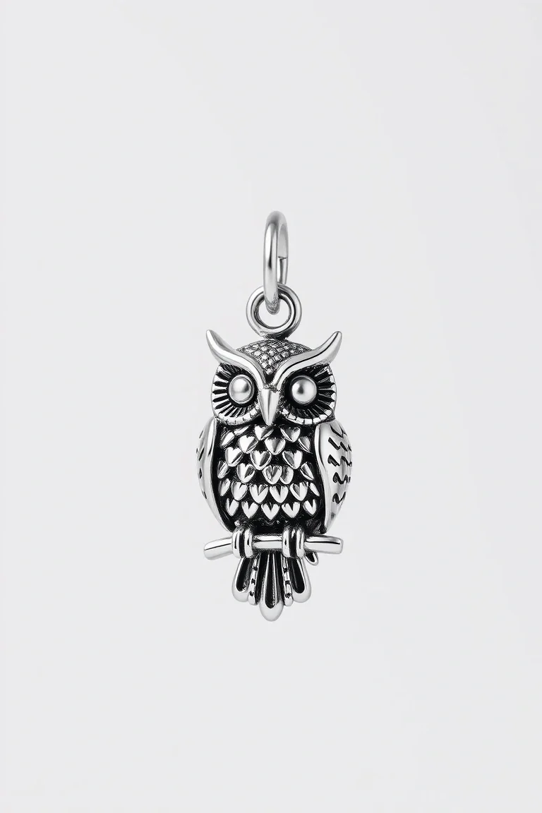 Sterling Silver Owl