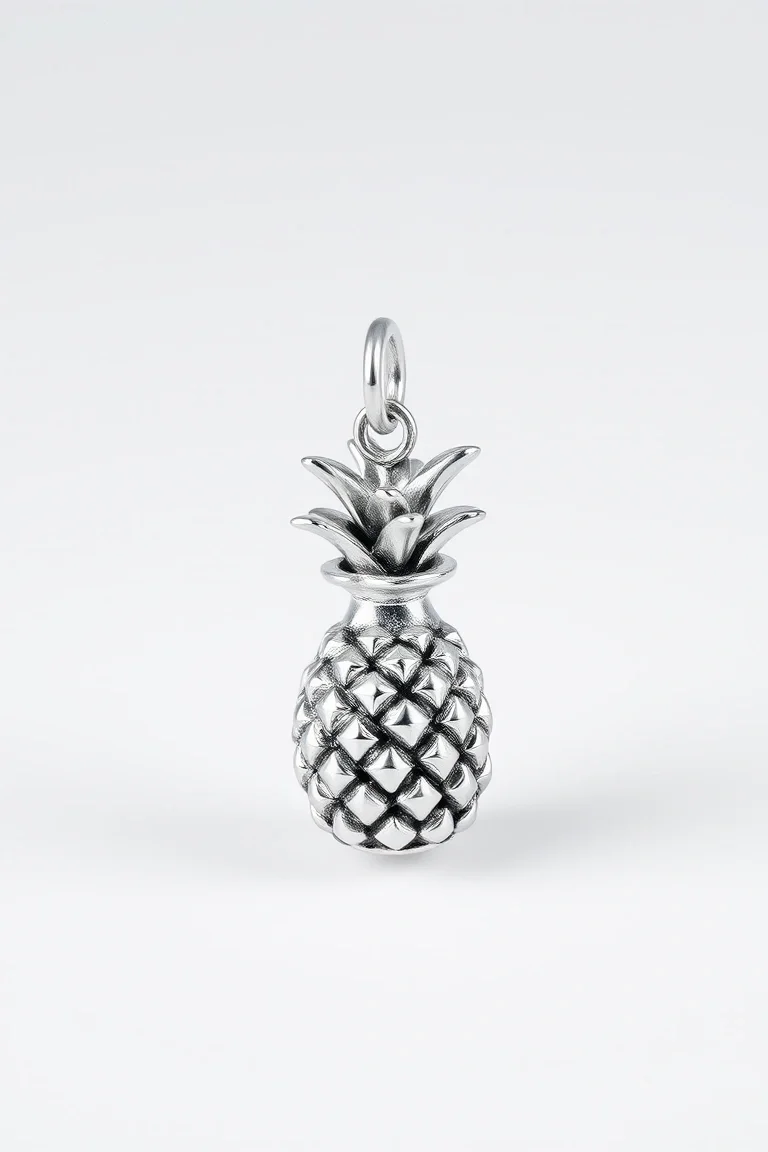 Sterling Silver Pineapple
