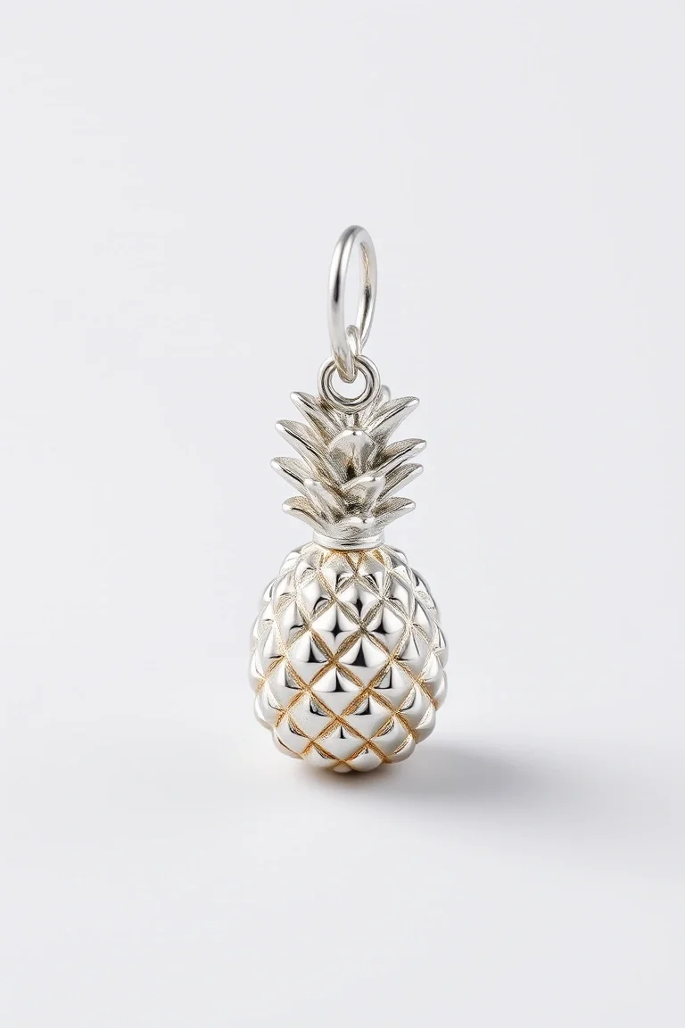 Sterling Silver Pineapple