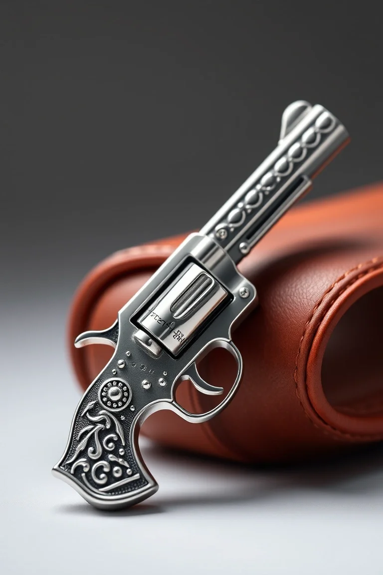 Sterling Silver Pistol