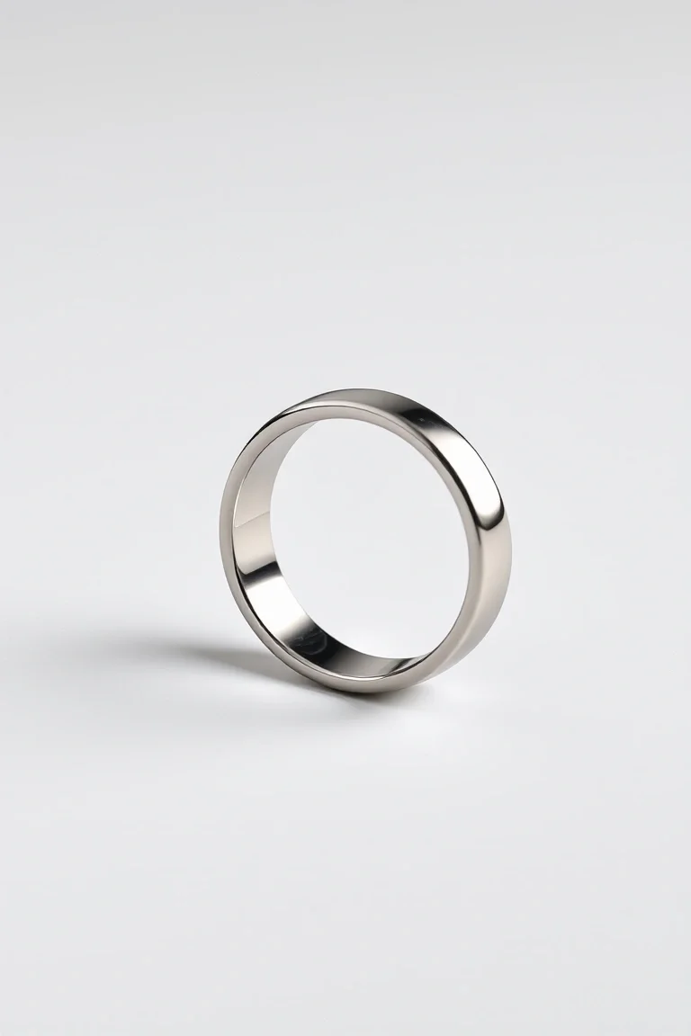 Sterling Silver Polished Ring/Size 6