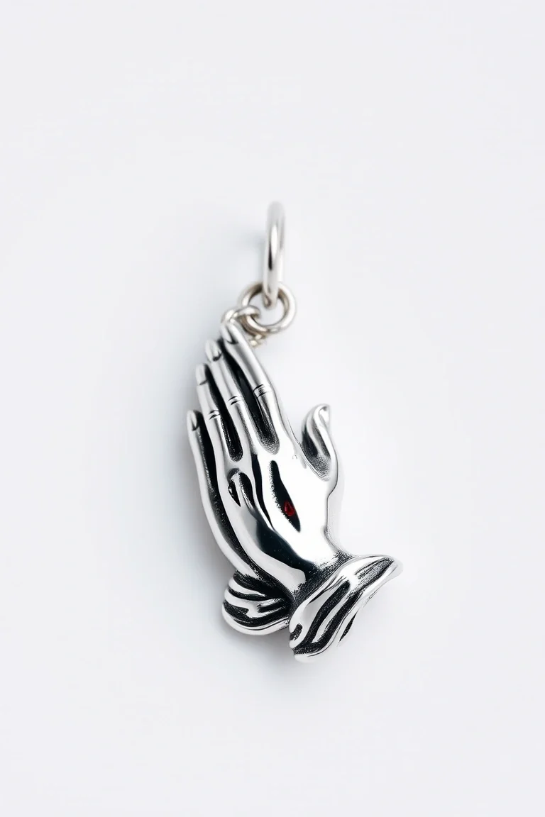 Sterling Silver Praying Hands