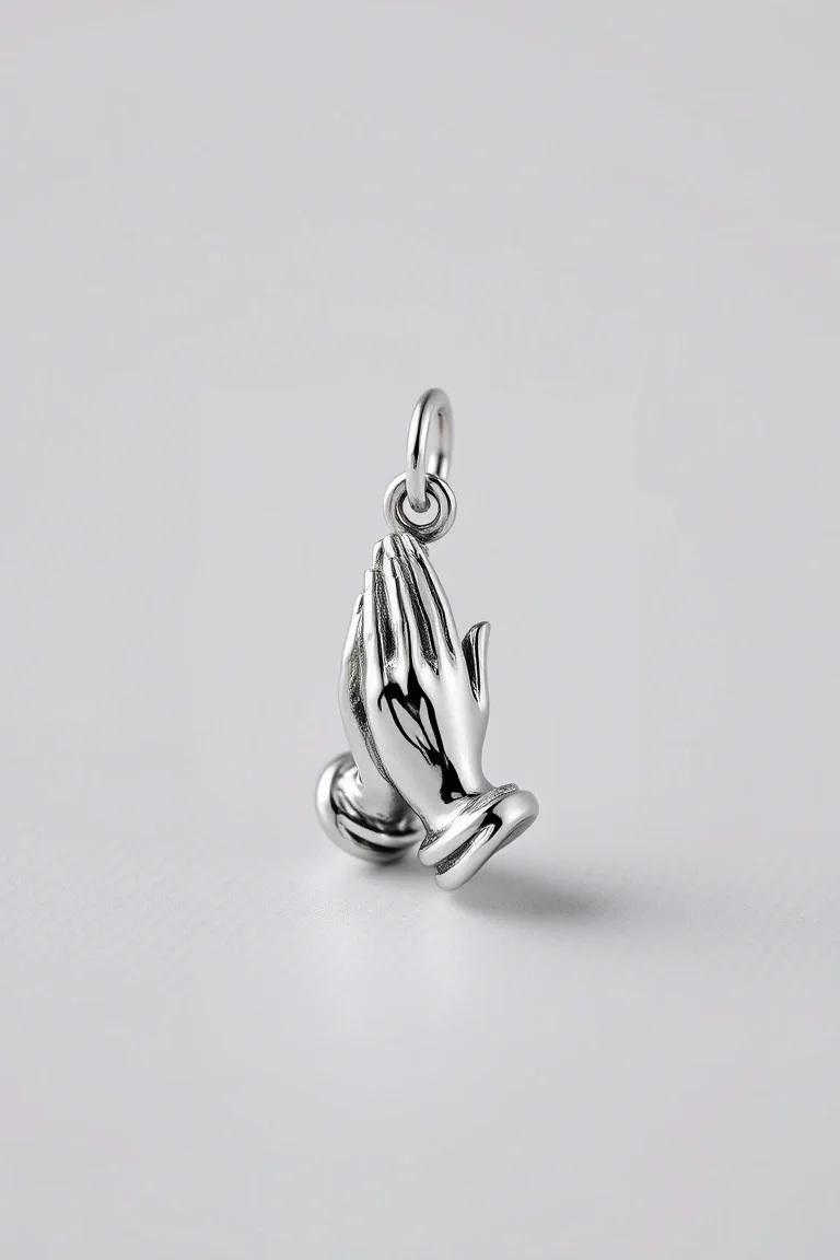 Sterling Silver Praying Hands